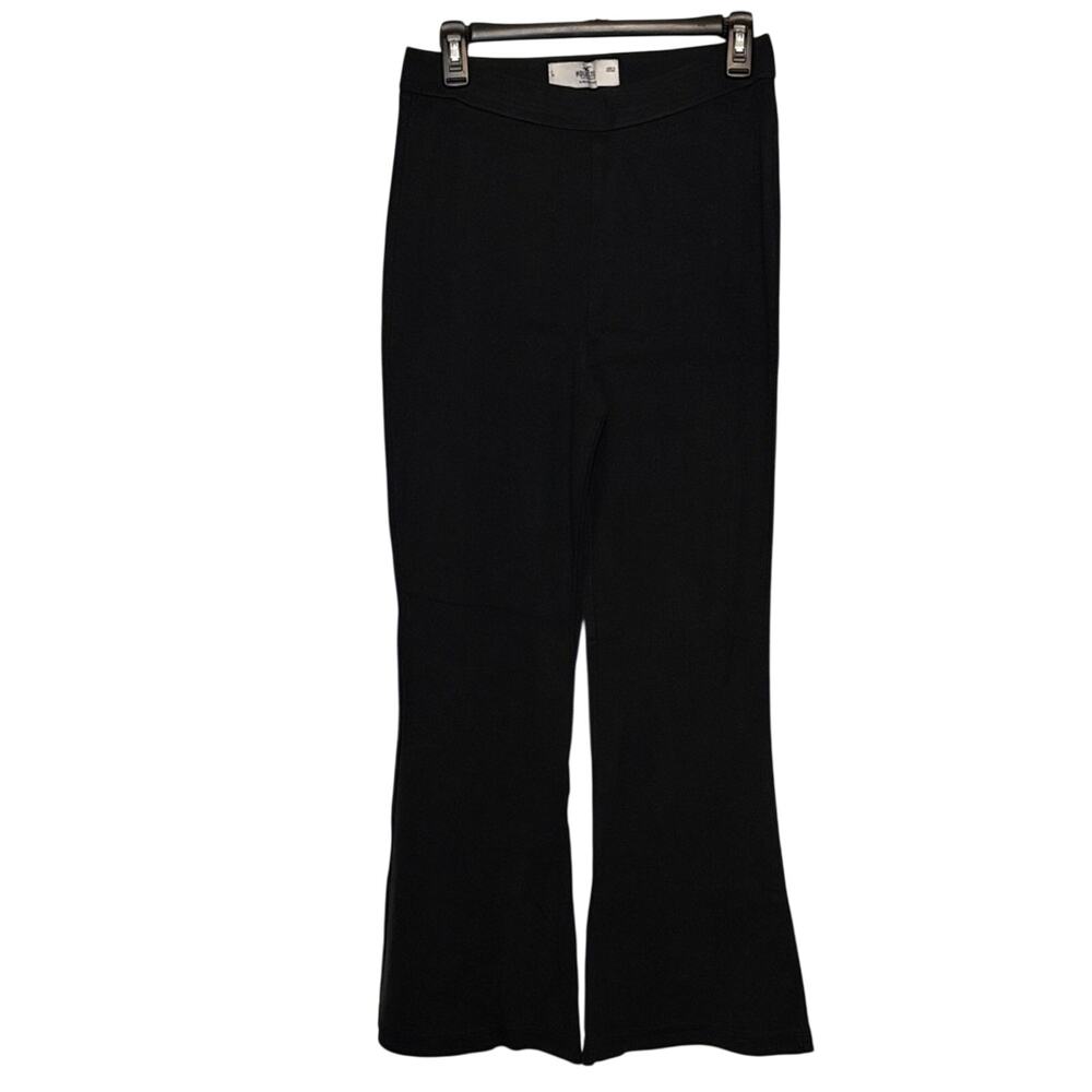 Hollister Black Lounge Pants Womens Large Stretch Flare Comfy Casual